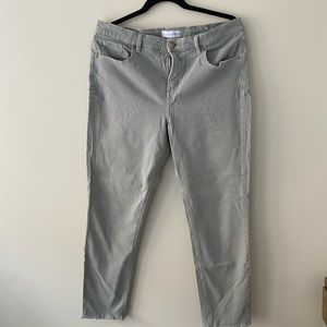 Light washed ivory jeans